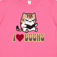 thumbnail image 4 of Inktastic I Love Books Reading Cat Girls Baby T-Shirt, 4 of 5