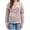 01 Pink, variant on Fewfanhot Sweaters for Women Striped Cardigan Fall Trendy Rainbow Color Block Open Front Sweater Coats