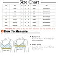 thumbnail image 2 of Bigersell Bra for Women Front Snap Closure V-Neck Wire-Free Bra Support Women Sports Bra Women Bralette Bra Style R-26 Basic Bra Strap Nylon Seamless Bra Feature Everyday Bras Underwear Pink 5XL, 2 of 6