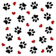 thumbnail image 3 of CafePress - Paw Prints And Hearts T Shirt - Infant T-Shirt, 3 of 4
