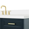 thumbnail image 4 of Ariel Taylor 67 Inch Single Rectangle Sink Vanity With White Quartz Countertop W/1.5" Edge In Midnight Blue, 4 of 11