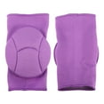 thumbnail image 7 of Unique Bargains 1 Pair Sporting Protective Knee Pad Breathable Flexible Knee Support Brace Polyester Purple Size M, 7 of 7