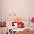 thumbnail image 3 of Sweet Lovers Cat Wall Mirror Sticker Pegatinas de pared de dibujos animados Decoración de fondo kenally  JJ6552-00, 3 of 4