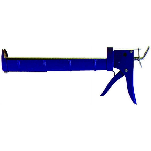 ProSource Heavy-Duty Caulk Gun, Steel, Blue