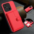 thumbnail image 4 of FOXDOCK Case for Xiaomi Redmi 10C RFID-Blocking Card Holder - Stylish Button Closure Design, 4 of 4
