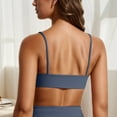thumbnail image 3 of Women's Sagging Yoga Bra With Removable Pads For Running Fitness Workout Seamless Comfort Support Activewear Sports Top, 3 of 5