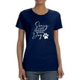 thumbnail image 1 of Sorry Have Plans Petparent Shaped T-Shirt Women -Smartprints Designs, Female XX-Large, 1 of 5