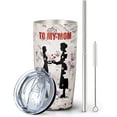 thumbnail image 4 of Mom Tumbler with Lid and Straw, Mother''s Day Gifts From Daughter, 20 oz Stainless Steel Mom Travel Coffee Mug, Mom Cup Mama Water Bottle for Mother''s Day Birthday, 4 of 6