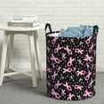 thumbnail image 5 of Goofa Breast Cancer Awareness (2) Printed Circular Hamper,Laundry Basket with Handles,Storage Baskets Foldable,Large Capacity Laundry Hamper-Medium, 5 of 8