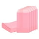 thumbnail image 1 of Uxcell 100Pcs Bolsas de Papel Kraft para Regalos, 6" x 4" Bolsas de Caramelo a Prueba de Grasa Bolsas Planas para Favoritos Bolsas Pequeñas de Regalo Rosa, 1 of 6
