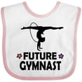 thumbnail image 3 of Inktastic Future Gymnast Cute Girls Girls Baby Bib, 3 of 4