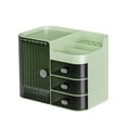 thumbnail image 2 of Organizador de maquillaje Perfecl con Cajón Gran Capacidad Gris Verde, 2 of 8