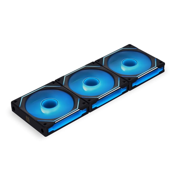 Lian Li Uni Fan SL-Infinity 120 RGB Triple Pack Negro con Controlador - UF-SLIN120-3B