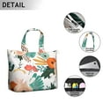 thumbnail image 3 of Floral Print Large Capacity Weekender Bag, Durable Carry-On Tote with Zipper Closure for Women Travelers, 3 of 5