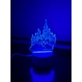 thumbnail image 3 of 3D Castle LED Night Light – Touch & Remote Control Table Lamp for Kids, Home Décor, and Gifts, 3 of 8