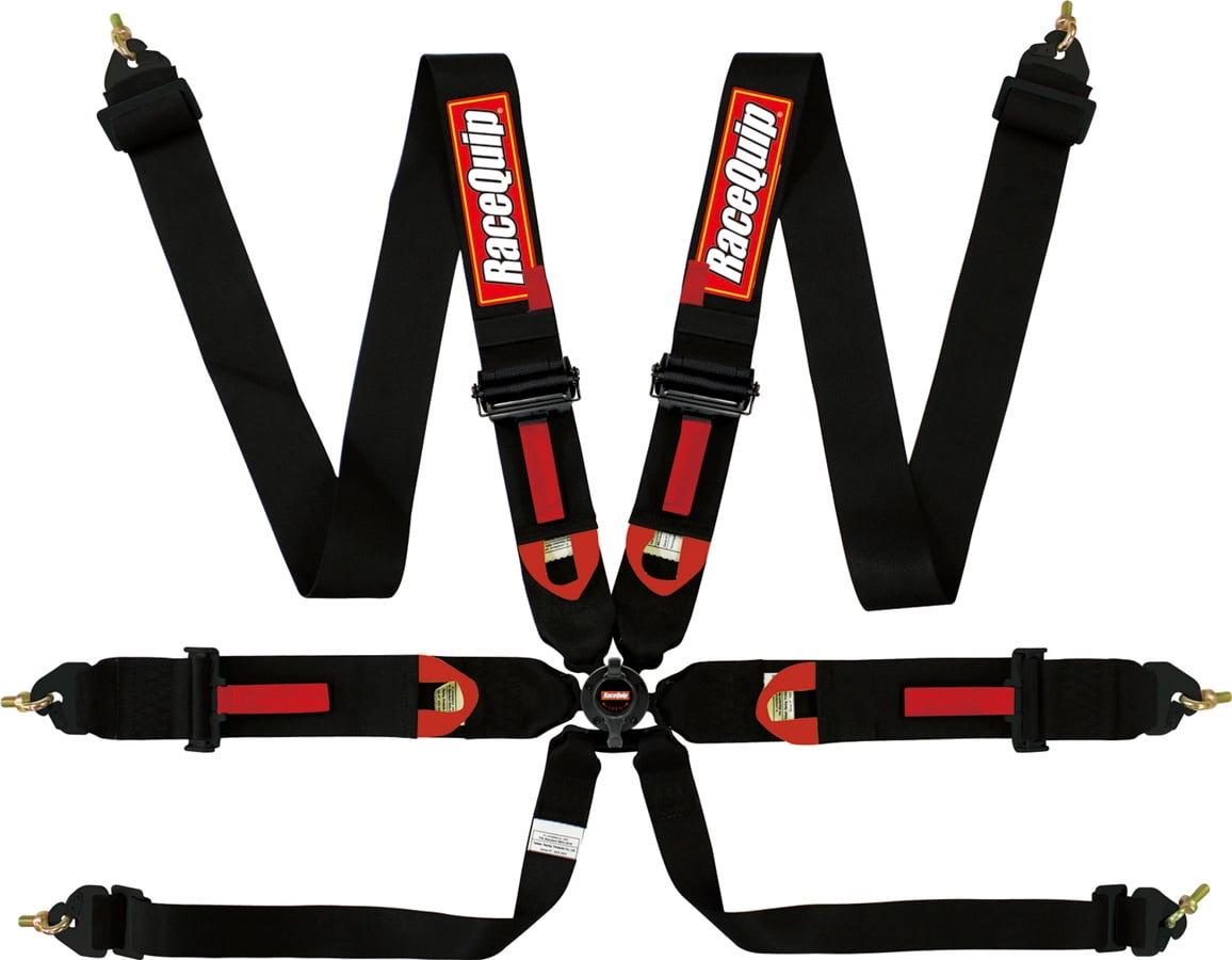 RACEQUIP/SAFEQUIP 853003 Seat Belts and Harnesses 6pt Harness Camlock P