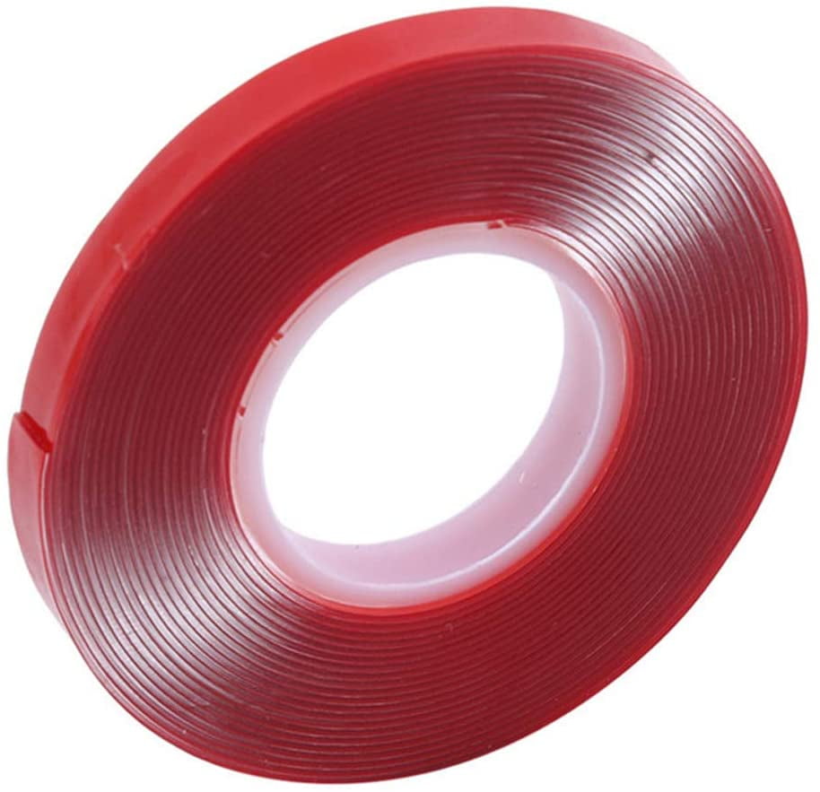 STAPIOWAL 3M Double Sided Tape Heavy Duty Mounting Tape Waterproof Foam Tape for Home Office Wall/DIY Crafts Car Glass Decor (6mm)