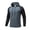 Dark Gray, variant on Blczomt Men Hoodie Casual Workout Pullover Red Color Block Long Sleeve Men's Fashion