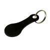Llavero de metal Carrito de compras Token Llavero Gancho Monederos Clip (Negro) Ehuebsd Libre de BPA