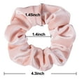 thumbnail image 2 of Whaline Blush Theme Hair Scrunchies Velvet Elásticos Pink Lovers Scrunchy Bobbles Bandas suaves para el cabello Lazos para el cabello Accesorios para el cabello Niñas, mujeres (12 Blush) Vhermosa WMPH-816, 2 of 6
