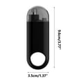 thumbnail image 3 of Machine à Poils de Nez, Nouveau Type de Machine à Poils de Nez Rechargeable Adaptée aux Hommes et aux Femmes, Qui Peut Nettoyer la Machine à Poils de Nez, 3 of 9