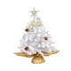 thumbnail image 2 of Mini árbol de Navidad de mesa para escritorio, sala de estar, interior Blanco, 2 of 9