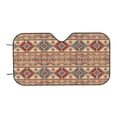 thumbnail image 7 of Balery Traditional Tribal Aztec Print Car Windshield Sun Shade,Windshield Sunshade for Car Pickup Truck SUV Accessories-Medium, 7 of 7