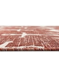 thumbnail image 5 of Unique Loom Outdoor Coastal Collection Area Rug - Ahoy (7' 10" x 11' Rectangle Rust Red/Ivory), 5 of 7