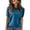Dark Blue, variant on Short Sleeve Crew Neck Sweater with Textured Bouclé and Relaxed Fit for Women Who Want Effortless Style from Spring to Fall Red XXL