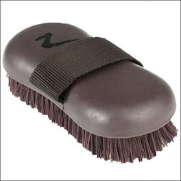 海外並行輸入正規品 Western Horze Horse Black Bristle Long Brush Dandy Grip Soft お手入れ用品