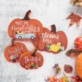thumbnail image 5 of Fall Decor for Home Pumpkin Tiered Tray Decor Fall Pumpkin Table Sign Thanksgiving Tiered Tray Welcome Fall Tabletop Sign Farmhouse Tiered Tray Decor Mini Wood Sign, Autumn, 5 of 5