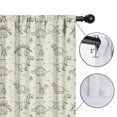 thumbnail image 4 of Blackout Kids Curtains,LightColor Origami Dinosaurs Pattern Childrens Insulated Curtains Set Of 2,Bedroom Essentials,Toddler Room Decor 42"x54", 4 of 5
