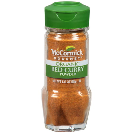 McCormick Gourmet Organic Red Curry Powder, 1.37