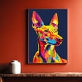 thumbnail image 5 of Pharaoh Hound Unframed Canvas Wall Art, Dog Home Wall Canvas Decor Print Painting Living Room Bedroom Office Bathroom Decoration Painting,, 5 of 6