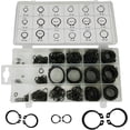 thumbnail image 1 of Snap Ring Assortment, External Circlip 18 Sizes (3mm-22mm) Metal Fixing Gear Pulley Bearing Retaining Clip Rings Convenient Storage Case Suitable For Various Backup Tasks In Store Or Home (300PCS), 1 of 6