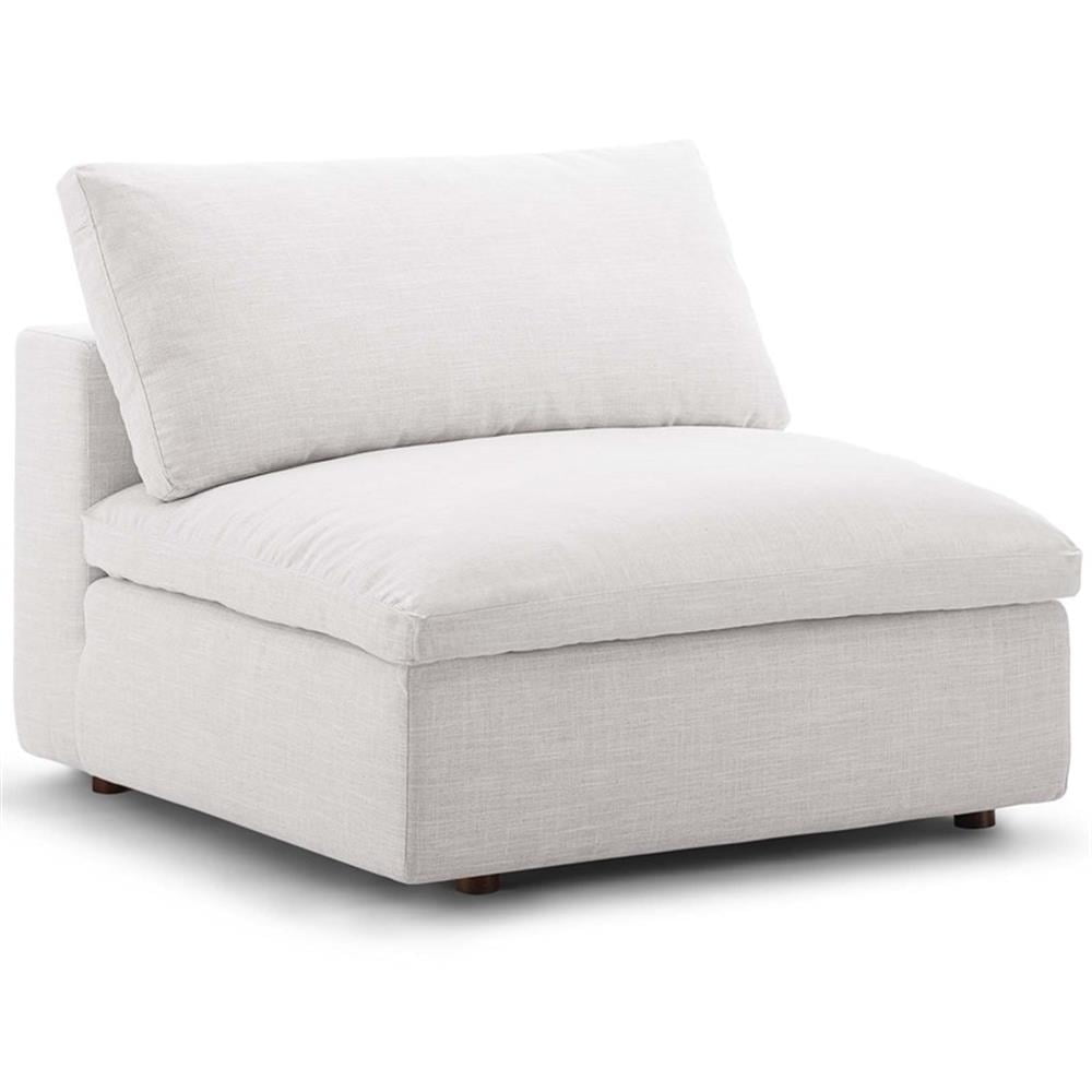 Pemberley Row Polyester Linen-Like Texture Gray Loveseat Rectangular Down Feather Cushions 78" Unassembled