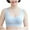 Blue, variant on WRKEKC Wireless Bras for Women, Women's Solid Color Backless Sexy Seamless Beautiful Back Underwear Everyday Bras