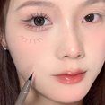 thumbnail image 2 of Delineador de ojos líquido ultrafino mate negro marrón, Lápiz Delineador de ojos suave de secado rápido, resistente al agua, lápiz de pestañas inferiores, Cosméticos de maquillaje （05, 2 of 5