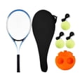 thumbnail image 4 of DYNWAVECA Solo Tennis Trainer Ball Solo Tennis Training Aid Single Player Solo Training Tool Self Practice for Children Stadium Single Racket 3ball, 4 of 10