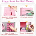 thumbnail image 3 of ATM Piggy Bank for Real Money - Best Gifts for Girls/Boys/Kids, 3 of 5