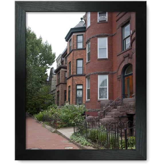 Framed Print: Row Houses, East Capitol St., Washington, D.C., 2010