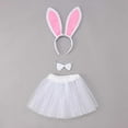 thumbnail image 5 of WOYY Girls Bunny Party Dance Performance Tutu Skirt Accessories Outfits for Kids, 5 of 8