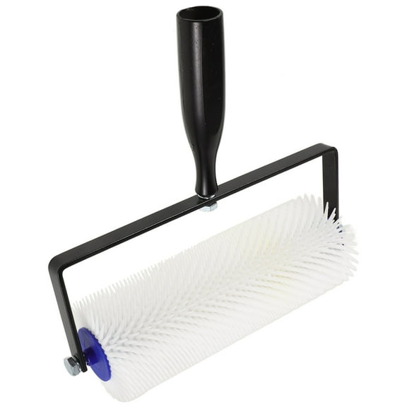 HEMOTON Self Leveling Defoaming Roller Brush Cement Floor Nail Roller Brush Hand Tool