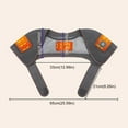 Heat Generating Shoulder Pad Wrap Brace Technology 3 Heating Settings