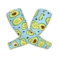 thumbnail image 2 of Bingfone Farmers Gardening Sleeves Sun Protection Arm Cooling Sleeves For Women Men With Thumb Hole - Avocado And Hearts, 2 of 8