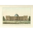 thumbnail image 2 of Vision Studio 24x18 Gold Ornate Wood Framed with Double Matting Museum Art Print Titled - Architectural Rendering III, 2 of 4