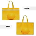 thumbnail image 2 of Pofeuu Yellow Lemon Print Laptop Bag Carrying - Computer Bag Laptop Case Shoulder Slim Work Travel, 2 of 8