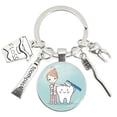thumbnail image 4 of Fashionable Nurse Stethoscope Keychain - Perfect Gift for Nurses and Medical Professionals, 4 of 5