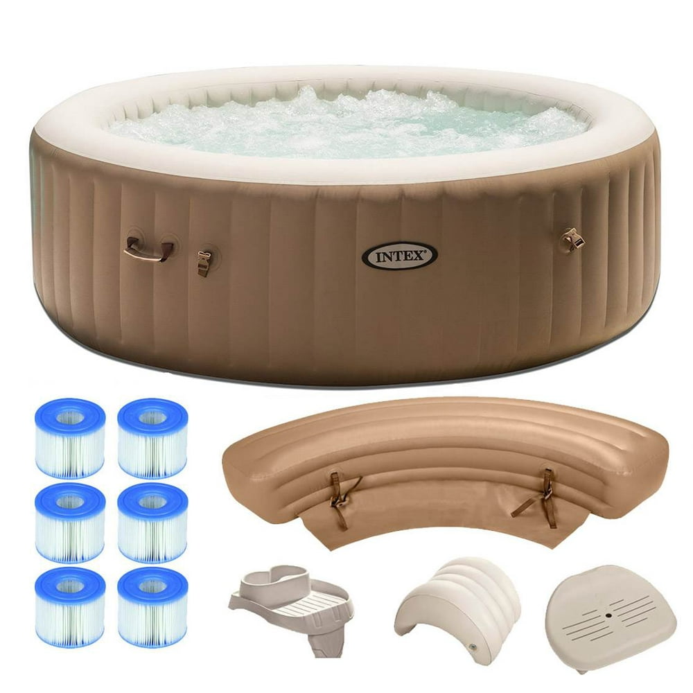 adding air to intex hot tub