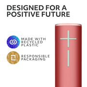 Ultimate Ears UEBOOM4RED Boom 4 Bluetooth Speaker - Raspberry Red